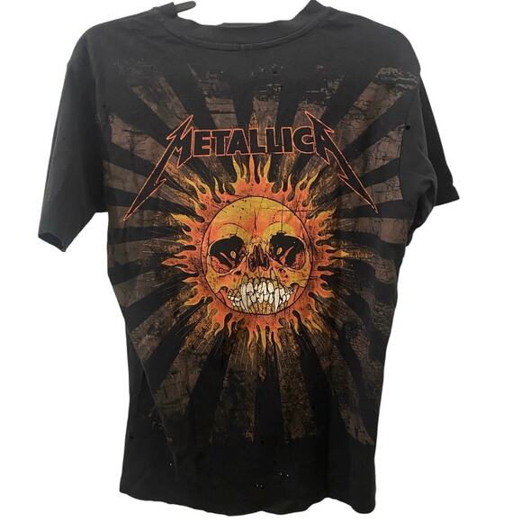 Uniqlo x Metallica x La Ligne Distressed Shirt Promo / Sample ? Size Small - Picture 2 of 6